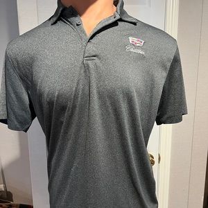 Cadillac embroidered polo shirt XL